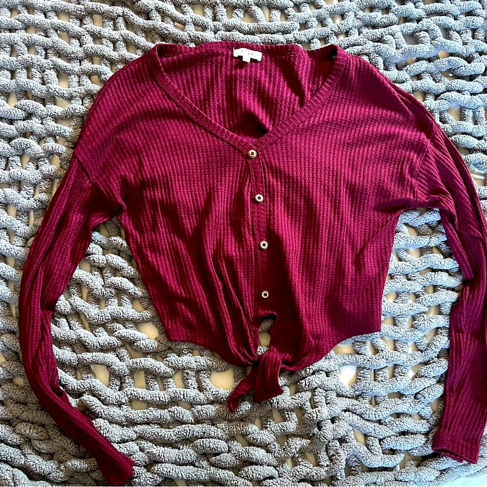 Long sleeve button down
